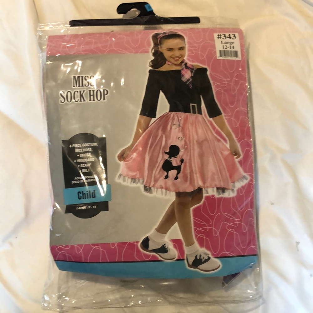 Miss Sock Hop Costume for Girls
